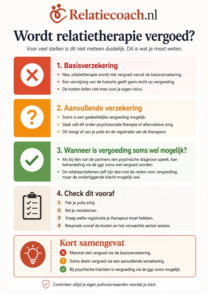 Kosten relatietherapie infographic