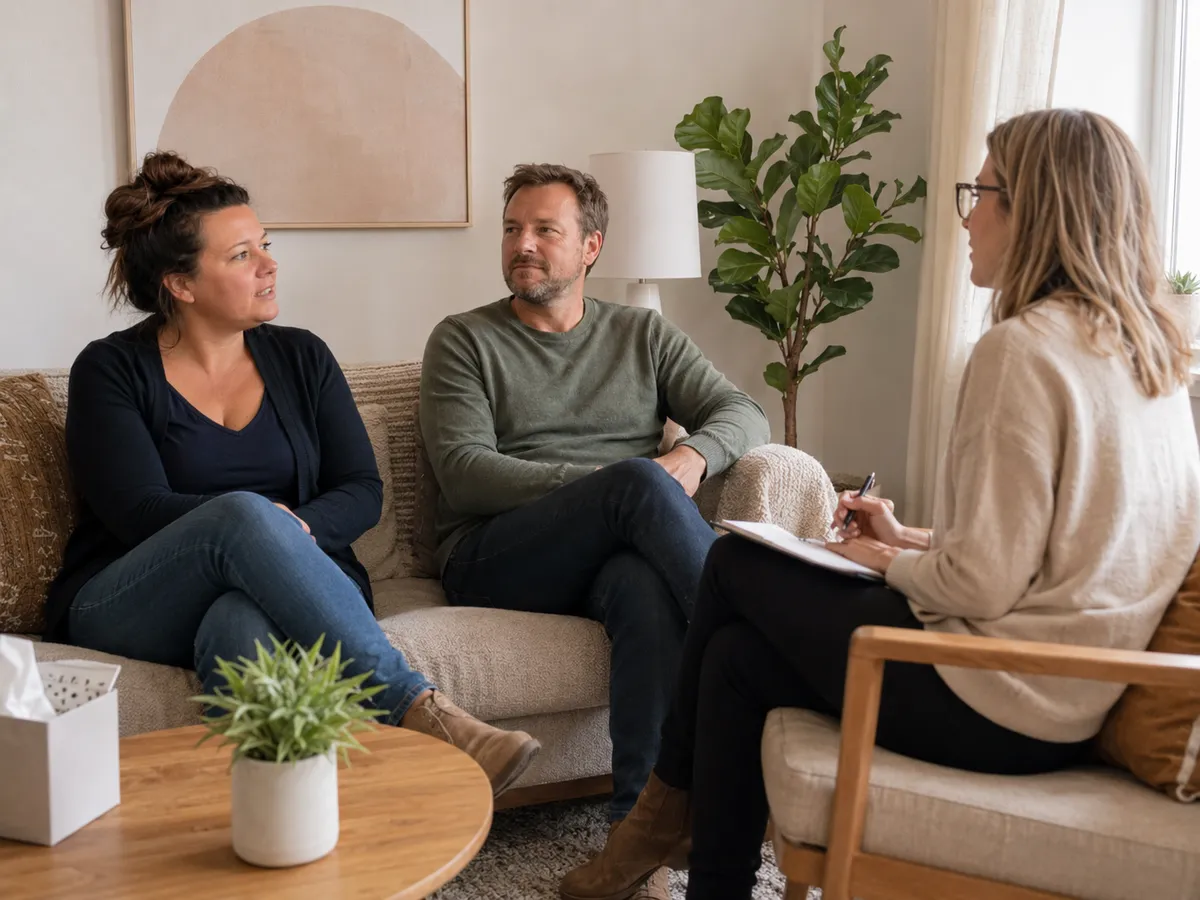In gesprek met een relatiecoach of relatietherepeut kan helpen