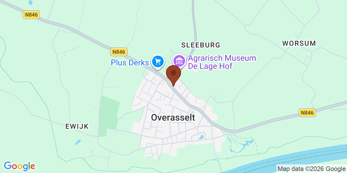 Locatie van Relatietherapie Monarch Overasselt Nijmegen op de kaart