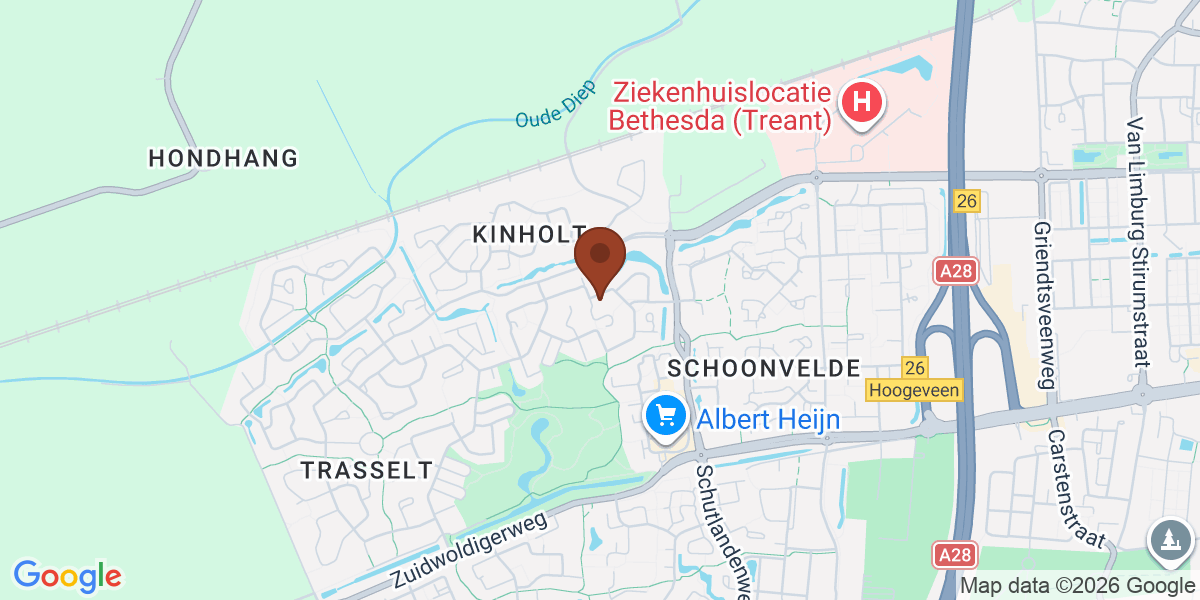 Locatie van Coach Gijs op de kaart