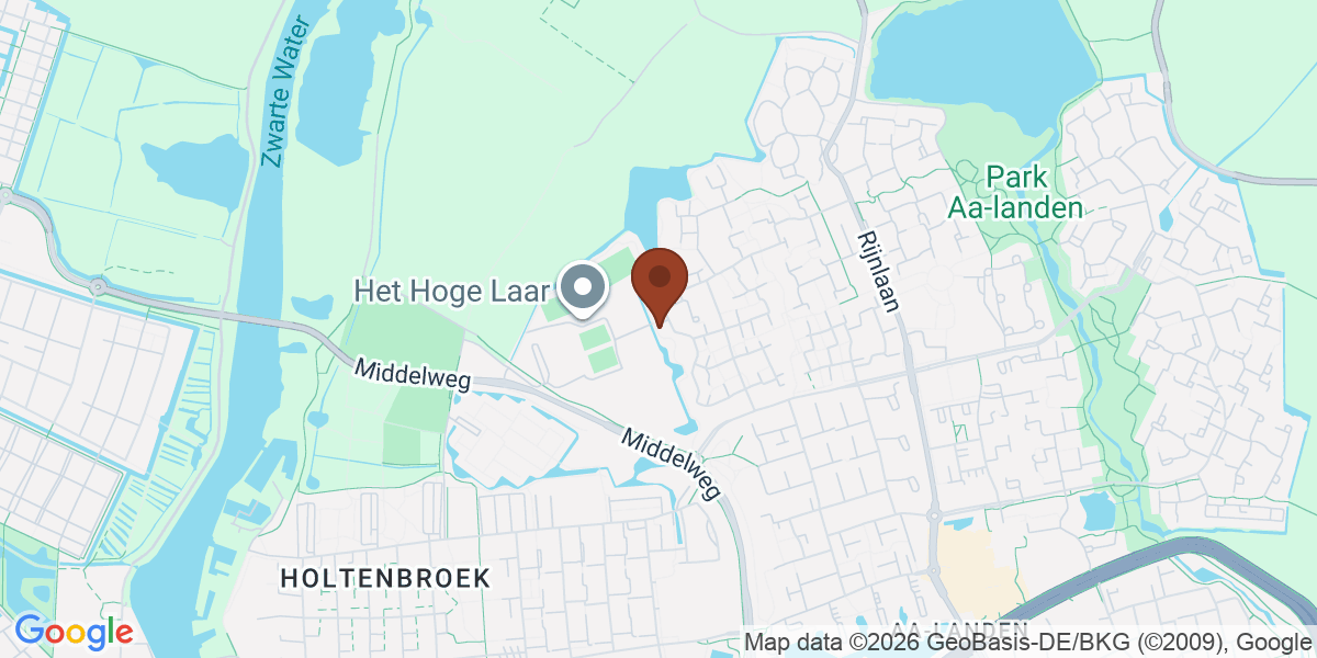 Locatie van Praktijk InterZijn op de kaart