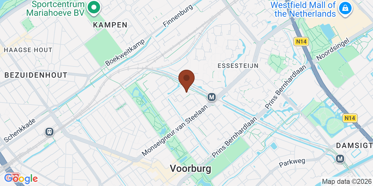 Locatie van Studio Panta Rhei op de kaart