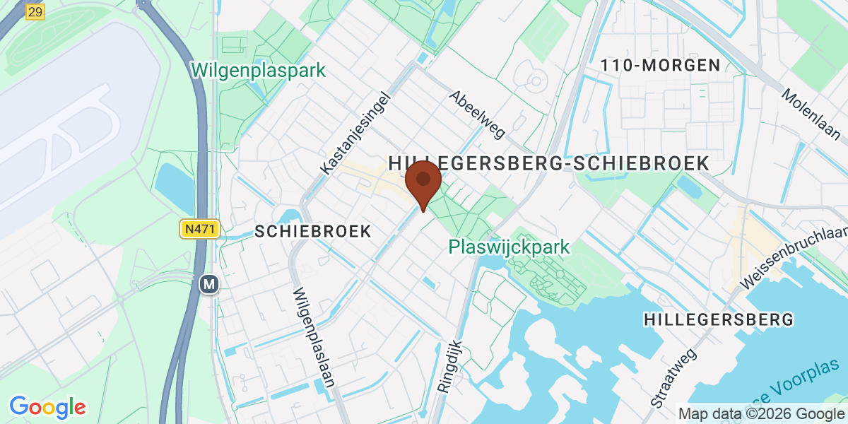 Locatie van Therapiepraktijk Martine Hage op de kaart