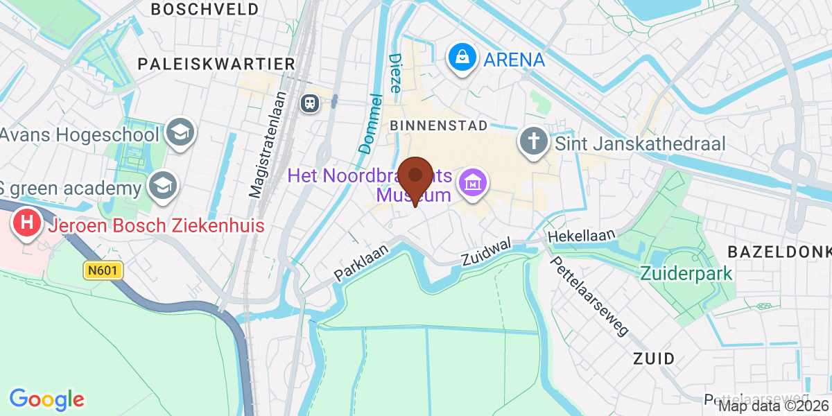 Locatie van SmuldersPsychologie op de kaart
