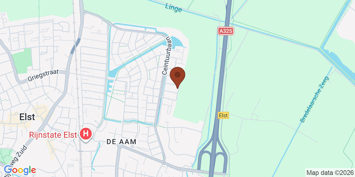 Locatie van Praktijk &Samen op de kaart