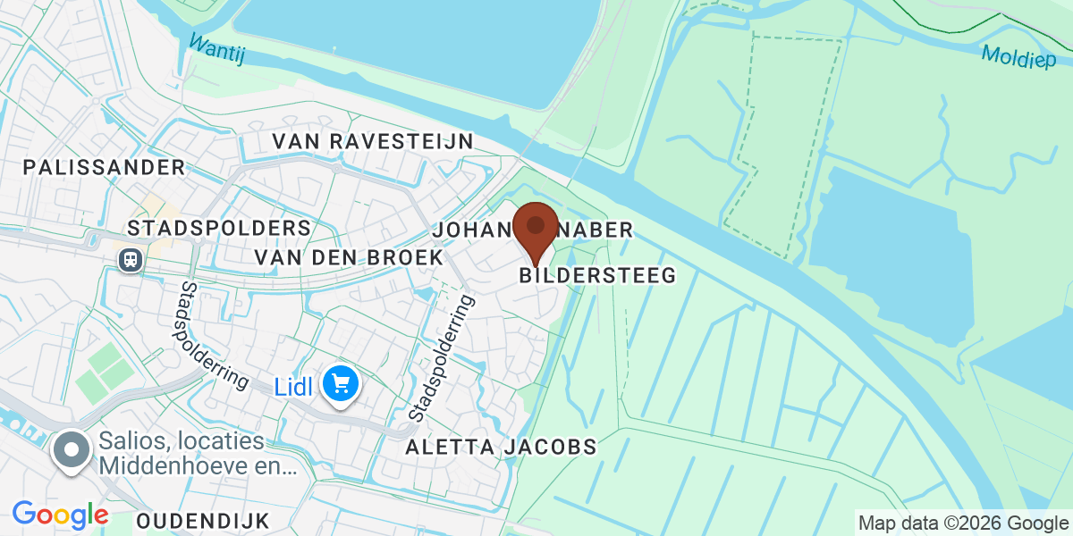 Locatie van Praktijk Het Kompas op de kaart