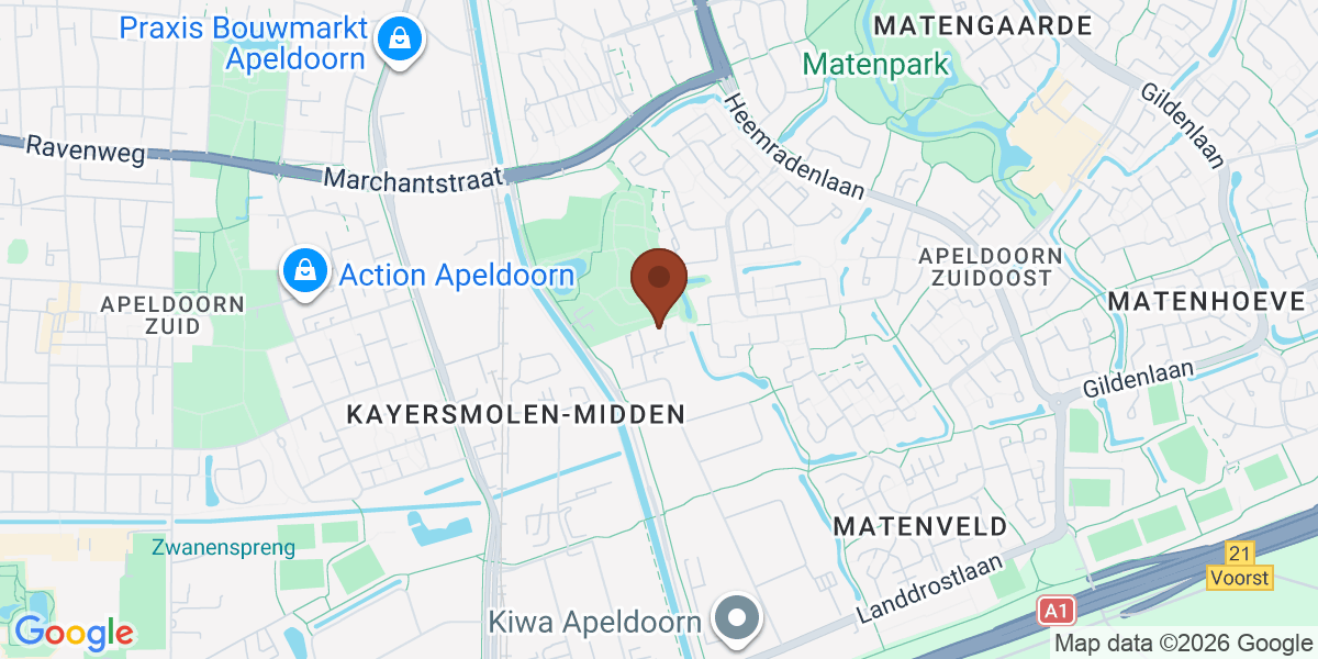 Locatie van Relatiecoach Apeldoorn op de kaart