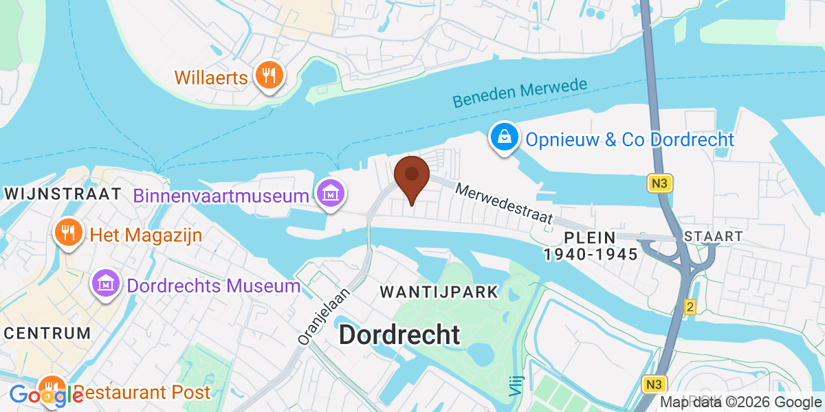 Locatie van Coaching & Advies Pascalle Laban - Relatiecoach Dordrecht op de kaart