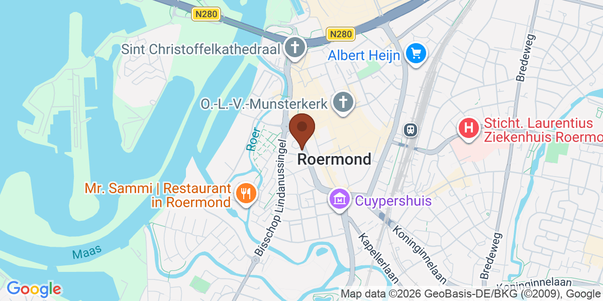 Locatie van Danielle Coacht op de kaart
