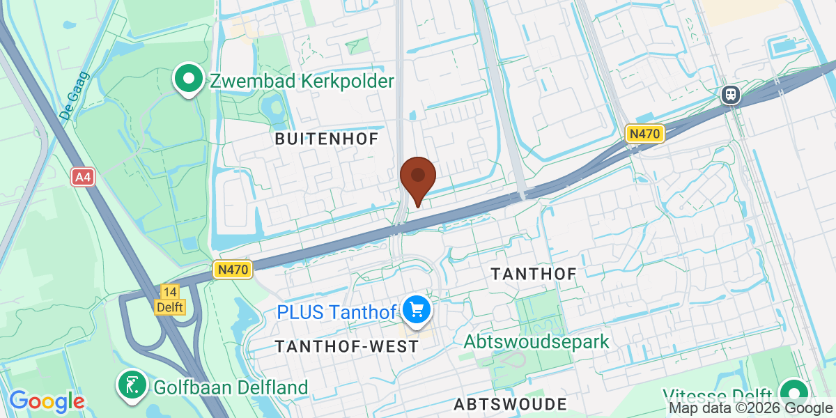 Locatie van Dekker Coaching en Counseling op de kaart