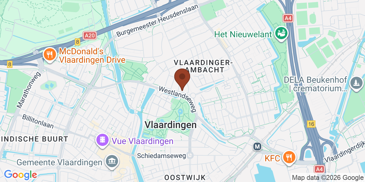 Locatie van Zelfbewustzijn op de kaart