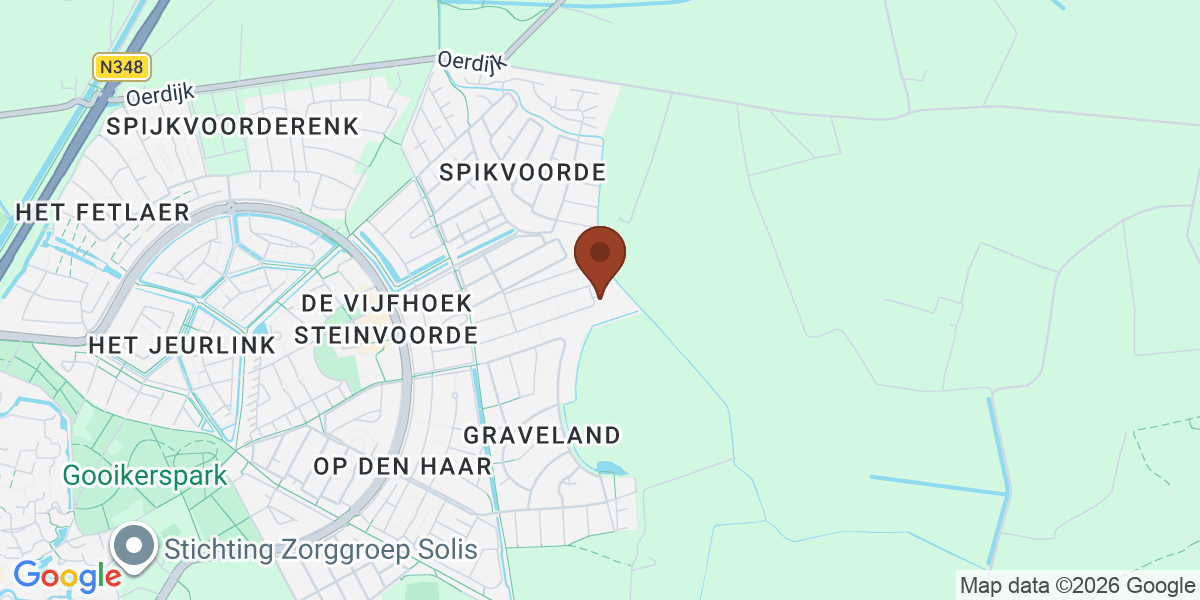 Locatie van Praktijk Liefdespijn op de kaart