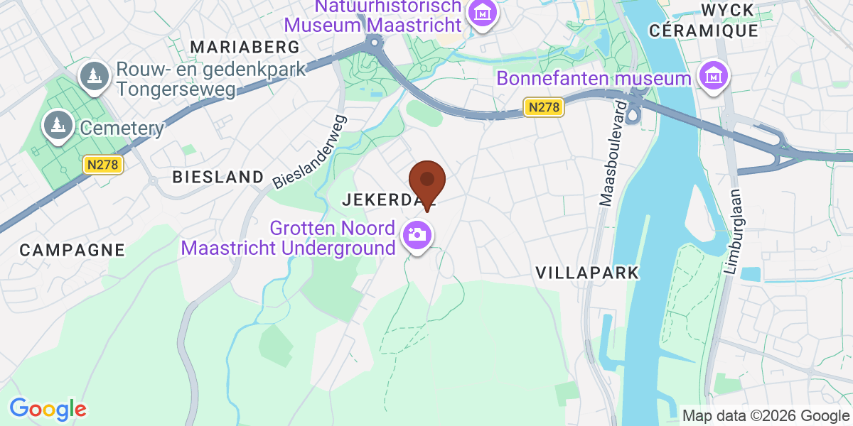 Locatie van Psychologiepraktijk drs Marly Senden op de kaart