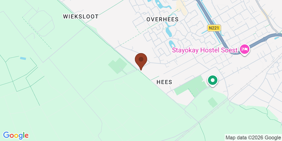Locatie van Heidi van der Ree op de kaart