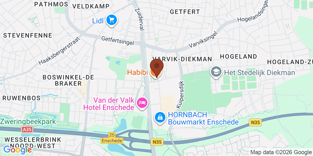Locatie van De Kompassie Company op de kaart