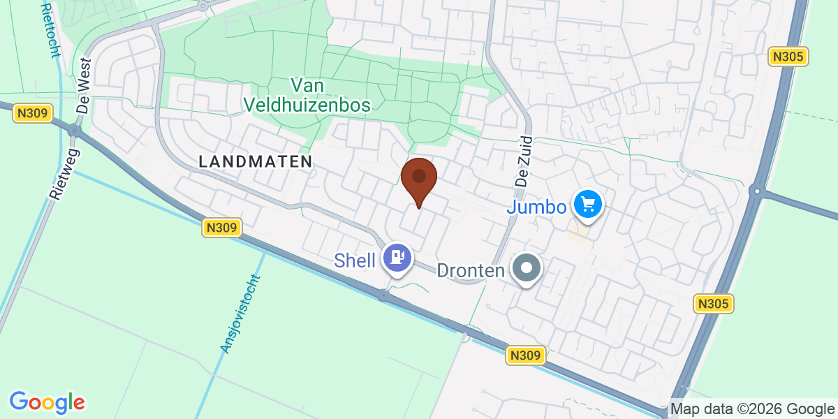 Locatie van Leef je Liefde op de kaart