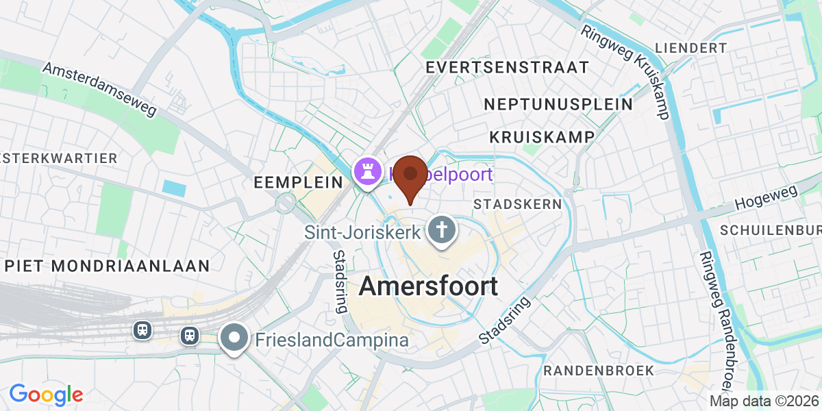 Locatie van Psycholoog Amersfoort Ingrid Wijnands op de kaart