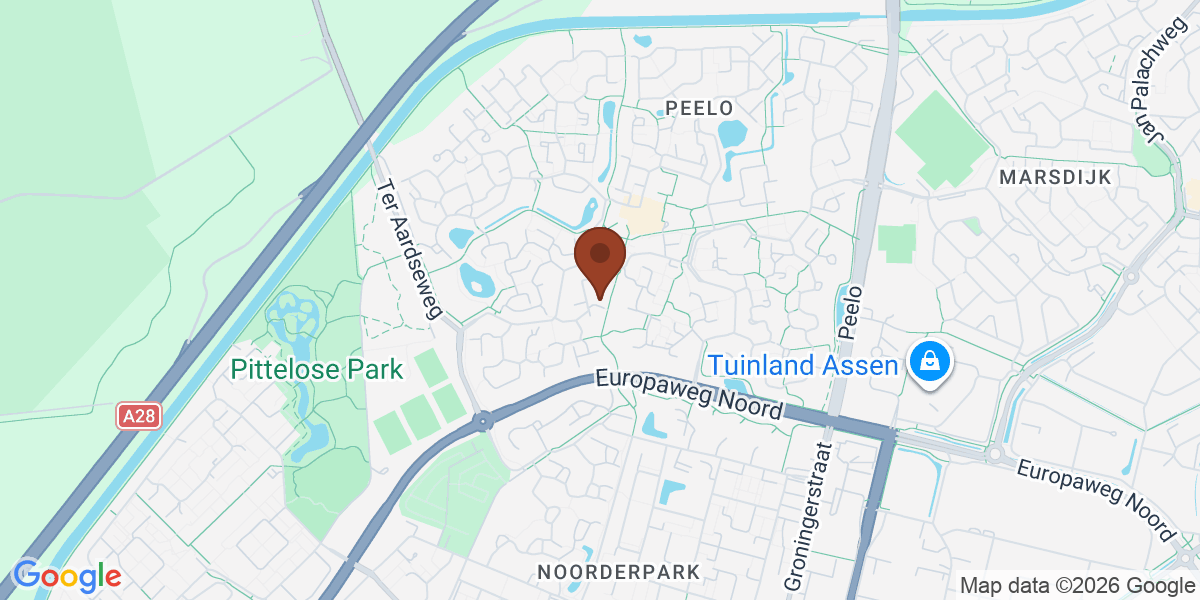 Locatie van Praktijk INCLEDON op de kaart