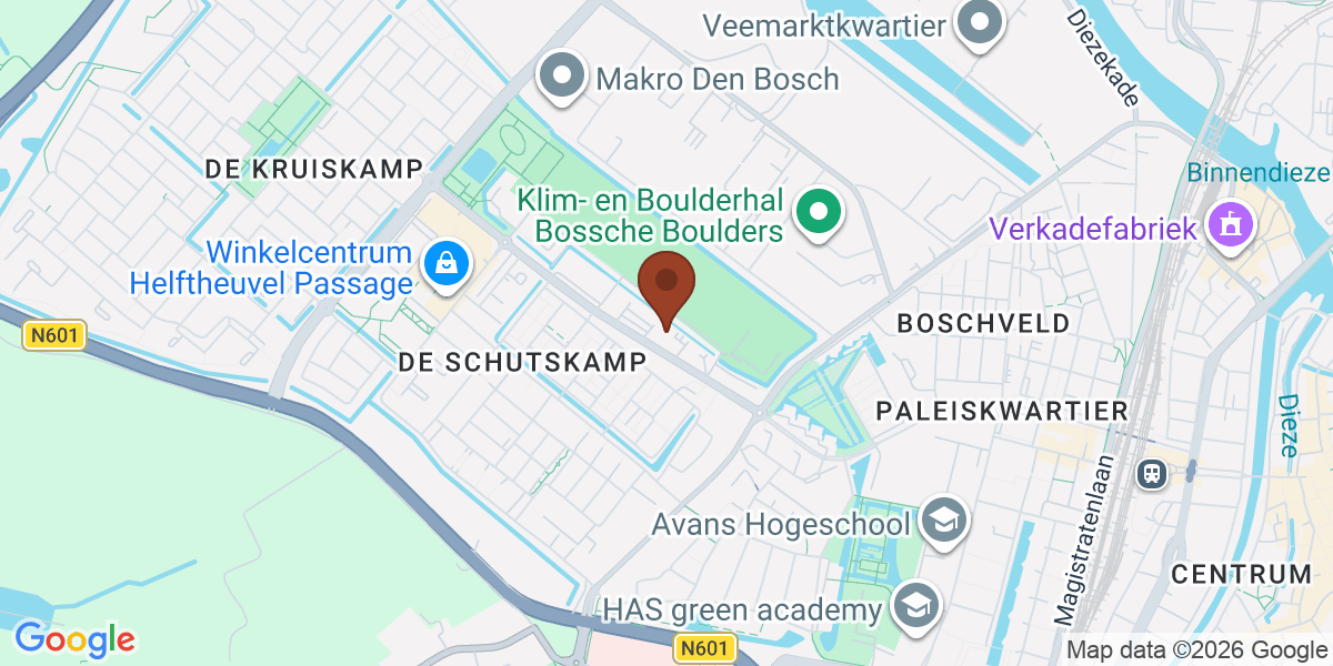 Locatie van Relatietherapie & Coaching Den Bosch op de kaart