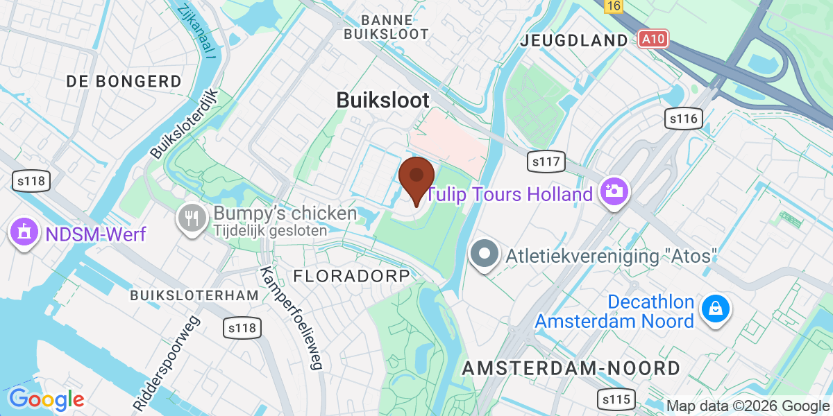 Locatie van Jonkhart & Ziel op de kaart