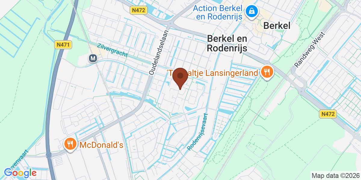 Locatie van Vrij om te vliegen op de kaart