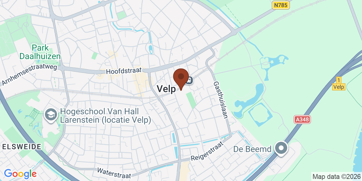 Locatie van BM relatietherapie & coaching op de kaart