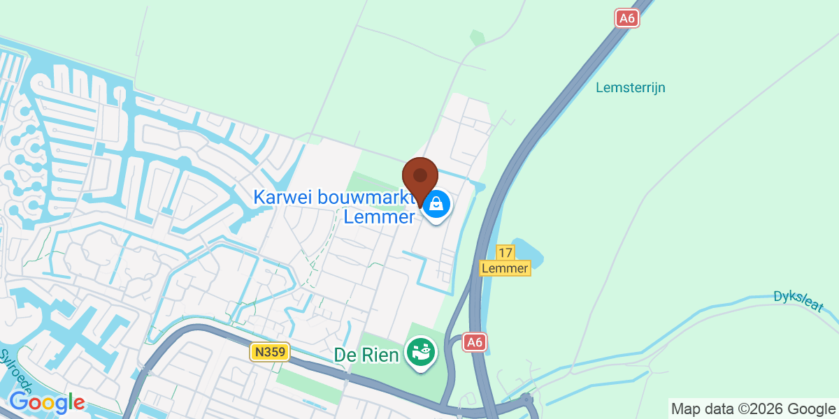 Locatie van Alke Slump op de kaart