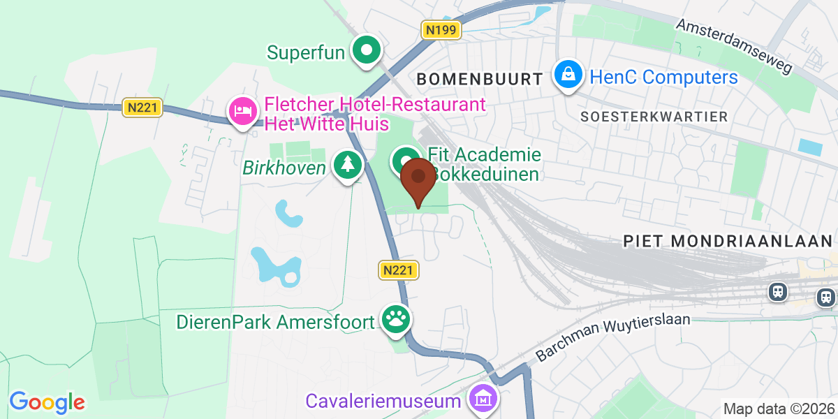 Locatie van Myrthe de Jongh op de kaart