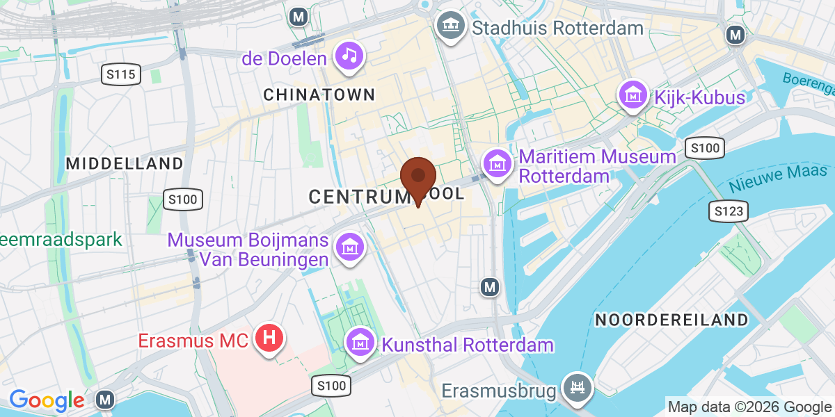 Locatie van Via Flore op de kaart