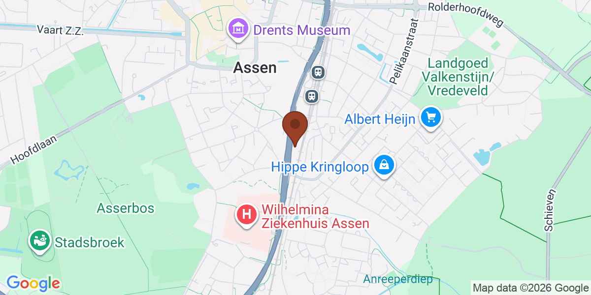 Locatie van Samen met Gijs op de kaart