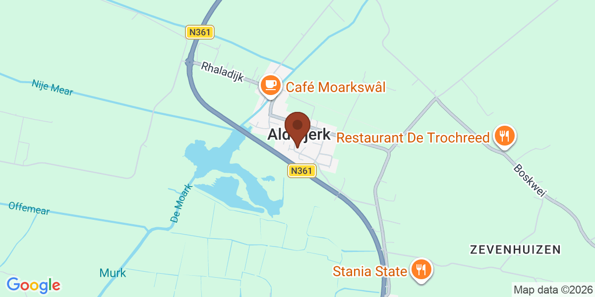 Locatie van Ank van der Meer op de kaart